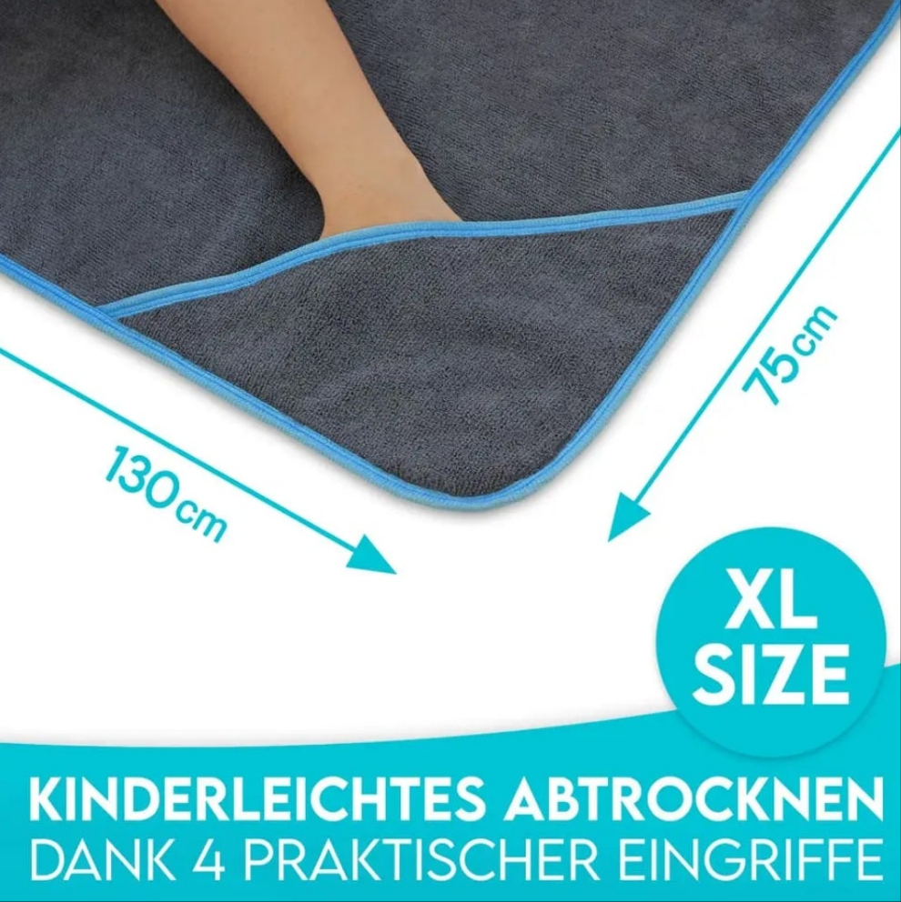 Serviette pour chien HUND IST KÖNIG* - extra absorbant    (130x75 cm)