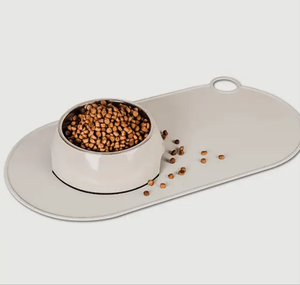 ne&no* Tapis en silicone moderne pour bols pour chiens et chats