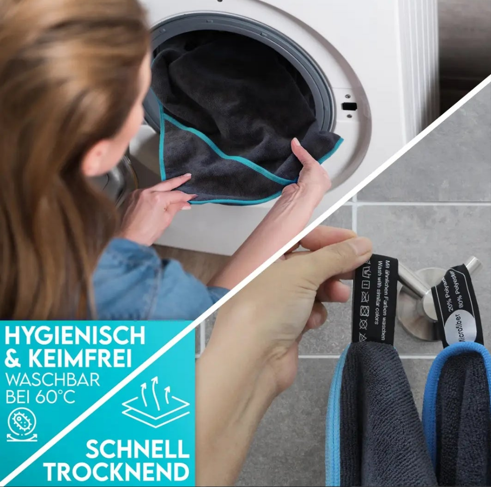 Serviette pour chien HUND IST KÖNIG* - extra absorbant    (130x75 cm)