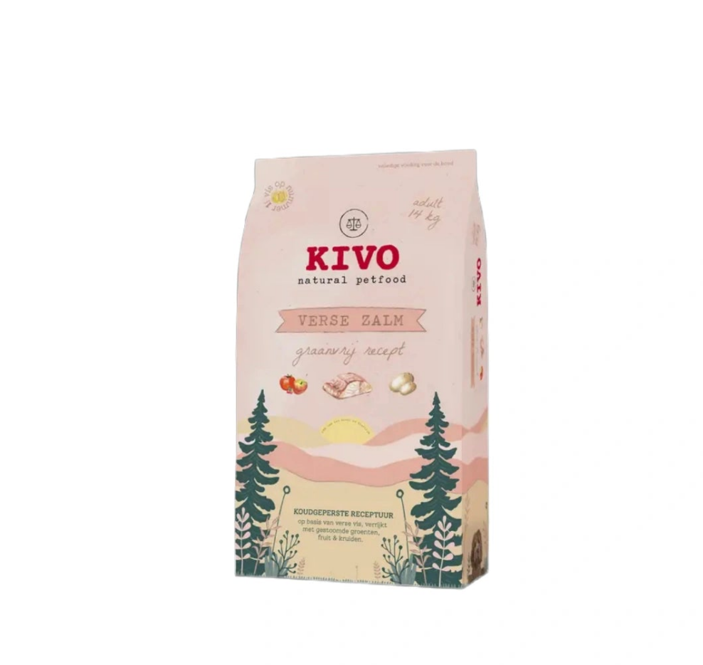 Salmone fresco, pressato a freddo, senza cereali