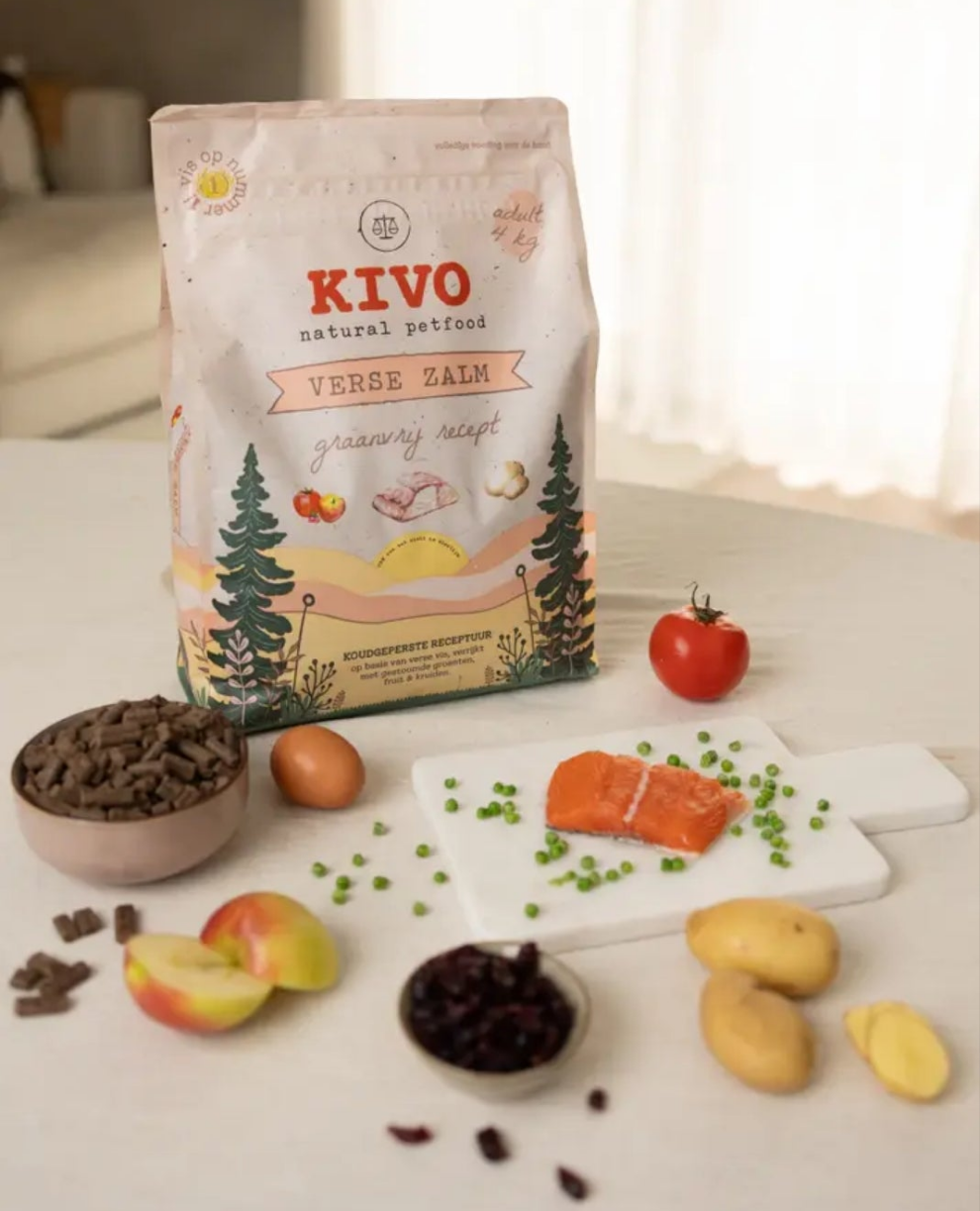 Salmone fresco, pressato a freddo, senza cereali